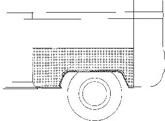 VAN WEZEL 585145 -  Боковина